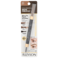 Revlon Micro Pencil Powder & Brush, Brow Creator, Blonde 600 - 3.0E-4 Ounce