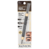 Revlon Micro Pencil Powder & Brush, Dark Brown 610 - 1 Each