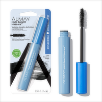 Almay Alm One Coat Multi Benefit Mascara Waterproof 504 Black - 0.24 Fluid Ounce