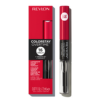 Revlon Rv Colorstay Overtime Lipcolor Forever Scarlet - 0.07 Fluid Ounce
