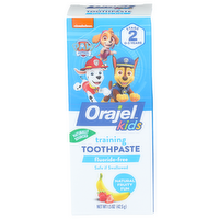 Orajel Kids Natural Fruity Fun Training Toothpaste - 1.5 Ounce