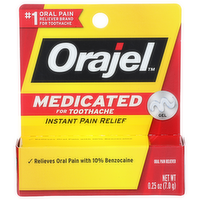Orajel Gel Oral Pain Reliever - 0.25 Ounce