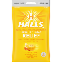 HALLS Relief Honey Lemon Sugar Free Cough Drops - 2.73 Ounce