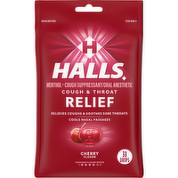 HALLS Relief Cherry Cough Drops - 3.28 Ounce