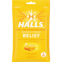 HALLS Relief Honey Lemon Cough Drops - 3.28 Ounce
