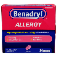 Benadryl Allergy - 24 Count