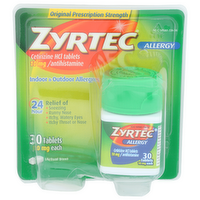 Zyrtec Antihistamine - 30 Count