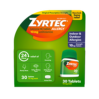 Zyrtec Antihistamine - 30 Count