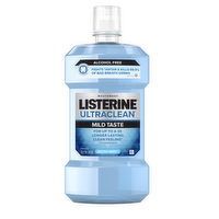 Listerine Ultra Clean Alcohol Free, Artic Mint, 1L - 33.81 Fluid Ounce