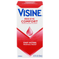 Visine Red Eye Comfort Redness Reliever Drops - 0.5 Fluid Ounce