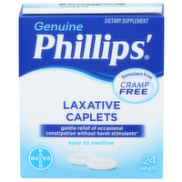 Genuine Phillips' Laxative Caplets - 24 Count