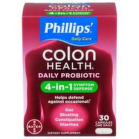 Phillips' Daily Care 4-In-1 Symptom Defense Colon Health - 30 Count