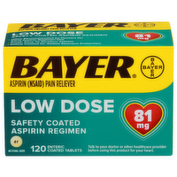 Bayer Aspirin Nsaid Pain Reliever - 120 Count