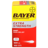 Bayer Extra Strength Aspirin Nsaid Pain Relieverfever Reducer - 100 Count