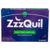 Vicks Zzzquil Nighttime Sleep-Aid - 24 Count
