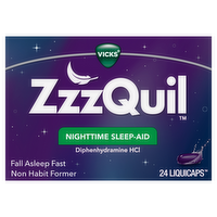 Vicks Zzzquil Nighttime Sleep-Aid - 24 Count