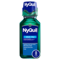 Vicks Nyquil Nighttime Relief - 8 Fluid Ounce