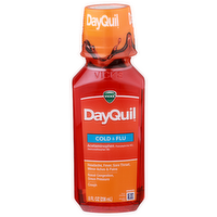 Vicks Dayquil Cold & Flu - 8 Fluid Ounce