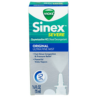 Vicks Sinex Severe Original Oxymetazoline Hcl__nasal Decongestant - 15 ml