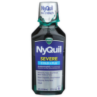 Vicks Nyquil Severe Cold & Flu - 12 Fluid Ounce