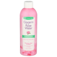 De La Cruz Glycerin & Rose Water Skin & Hair Moisturizer - 8 Fluid Ounce