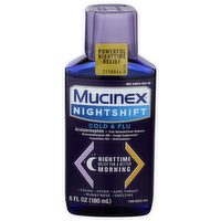 Mucinex Nightshift Cold & Flu - 6 Fluid Ounce