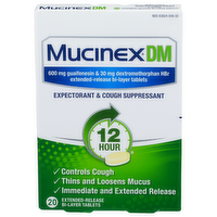 Mucinex Dm Mucinexdm Expectorant & Cough Suppressant - 20 Count