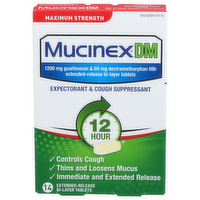 Mucinex Dm Expectorant & Cough Suppressant - 14 Count