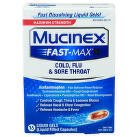 Mucinex Fast-Max - 16 Count