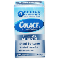 Colace Stool Softener Docusate Sodium - 30 Count