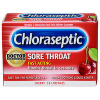 Chloraseptic Cherry Sore Throat Choraseptic - 18 Count