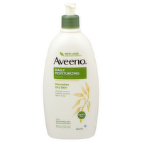Aveeno With Soothing Oat & Rich Emollients Daily Moisturizing Lotion - 18 Fluid Ounce