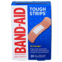 Band-Aid All One Size Tough Strips Adhesive Bandages - 20 Count