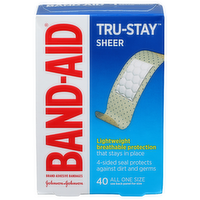 Band-Aid All One Size Tru-Stay™ Sheer - 40 Count