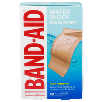 Band-Aid Water Block Tough Strips - 10 Count