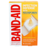 Band-Aid Infection Defense With Neosporin - 8 Count