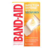Band-Aid Infection Defense With Neosporin - 8 Count