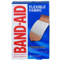 Band-Aid Flexible Fabric - 10 Count