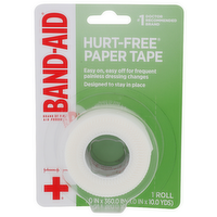 Band-Aid Hurt-Free Paper Tape - 1 Count