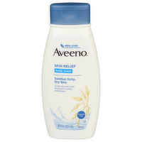 Aveeno Fragrance Free Skin Relief Body Wash - 18 Fluid Ounce