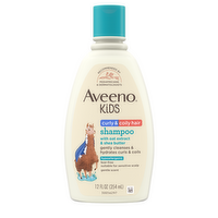 Aveeno Baby Kids Curly & Coily Hair Shampoo - 12 Fluid Ounce
