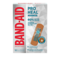 Band-Aid Brand Pro Heal Adhesive Bandages, Regular - 10 Count