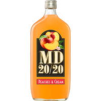 Md 20/20 Peaches & Cream Blend New York Wine, 750 ml     - 750 Millilitre 