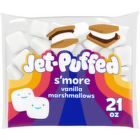 Jet-Puffed S'more Vanilla Marshmallows - 21 Ounce