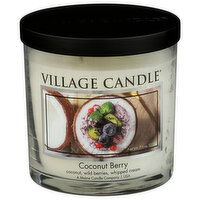 VILLAGE CANDLE Coconut Berry Small Tumbler - 7.5 Ounce