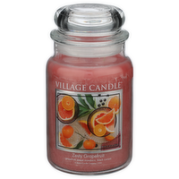 Village Candle Zesty Grapefruit Large Dome - 21.25 Ounce