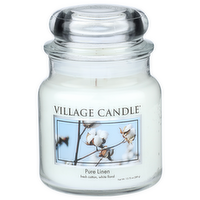 Village Candle Pure Linen - 13.75 Ounce