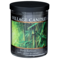 Village Candle Black Bamboo - 14 Ounce