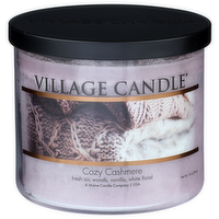 Village Candle Cozy Cashmere - 14 Ounce
