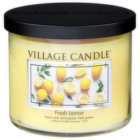 Village Candle Fresh Lemon - 14 Ounce